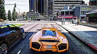 GTA 6 Graphics - GTA 5 Redux Mod 4K - GTX 1080 TI Gameplay - Lamborghini Reventon