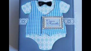 Скрапбукинг. Детский фотоальбом первого года жизни для Степана Алексеевича