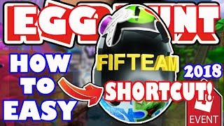 [EVENT] Shortcut for Fifteam Egg Obby Fractured Space - Roblox Egg Hunt 2018 - Skip Hardest Levels!