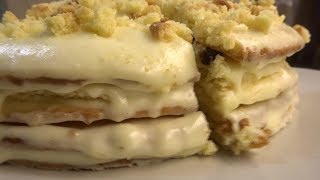 Если остались желтки,можно испечь торт
