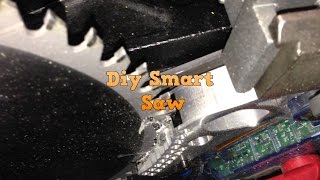 Diy smart saw in action