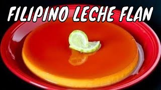 Guam Food: Filipino Leche Flan Recipe