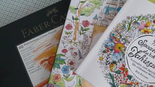 [ Coloriage ] Haul matériel et livres + mes premiers coloriages terminés ?
