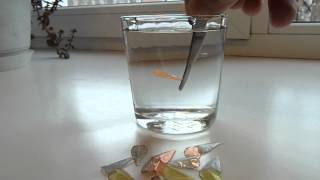 Fly Tying -Тест Материала Крыла в воде .
