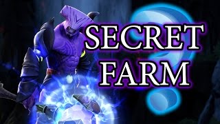 Dota 2 Tricks: Radiant Secret Jungle Farm Positions! 7.03