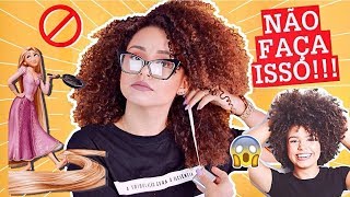 10 ERROS QUE ATRAPALHAM O CRESCIMENTO CAPILAR! | #AnaTodoDia 26