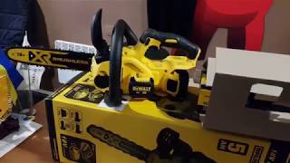 Аккумуляторная пила DeWALT DCM565P1 уезжает нашему подпиcчику в Ровенскую область.