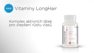 Pilulky na rychlejší růst vlasů LongHair