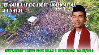 Ceramah Terbaru Ustadz Abdul Somad, Lc.MA  di Natal Kab. Madina