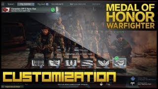 Medal Of Honor: Warfighter - Soldier & Weapon Customization