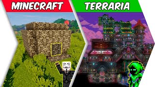 MIRL: HACKER: SECRET PORTAL IN TERRARIA - Minecraft Animation