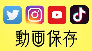 【2019年版】Twitter/YouTube/Instagram等の動画保存ダウンロード(iPhone)