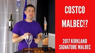 2017 Kirkland Signature (Costco) Malbec Reserve Wine Review