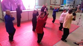 I Liq Chuan 21 Form Group Performance at "Moscow and Health" exhibition