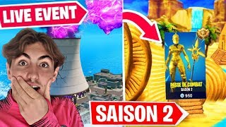 ?Je découvre la Nouvelle "SAISON 2" sur Fortnite Chapitre 2 ! PASS DE COMBAT A GAGNER !
