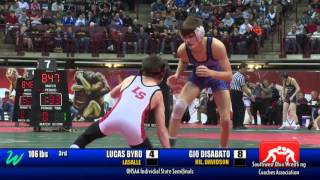 OHSAA State Wrestling Championship: Semi-Finals - March 4, 2016