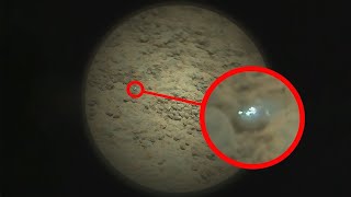 КосмоСториз: "Perseverance" обнаружил это на Марсе с помощью инструмента SuperCam. (Макросъемка)
