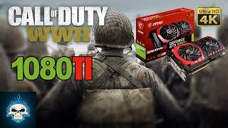 Call of Duty WW2: 4K Benchmark Test 1080TI (Campaign and MP)