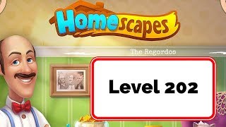 Homescapes Level 202 - No Boosters