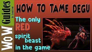 BM Hunter: The only red spirit beast!  BFA\2019