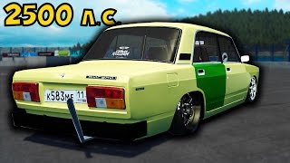 СОБРАЛ ТУРБО ВАЗ 2105 на 2500л.с. - (SLRR) STREET LEGAL RACING REDLINE