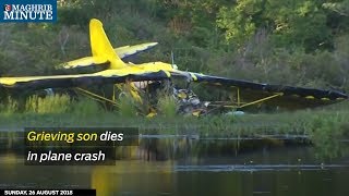 Grieving son dies in plane crash