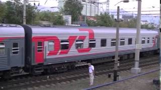 Станция Новороссийск: отправление пассажирского поезда