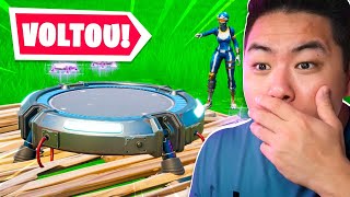 O JUMP PAD VOLTOU!! NOVA ATUALIZAÇÃO NO FORTNITE!!