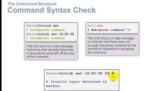 2-3 Cisco Command Structure