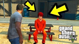 НАШЕЛ МАМУ ТРЕВОРА В ТЮРЬМЕ В GTA 5??