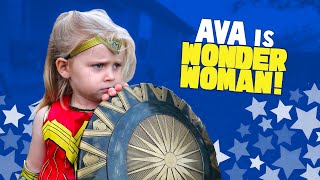 Justice League Movie Wonder Woman Gear Test & Toys Review for Kids by KIDCITY