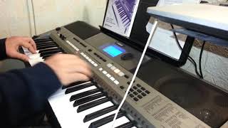 Алсу - Зимний сон. Yamaha PSR E443 (cover version)