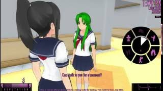 Секреты Yandere Simulator|Появится ли Мидори Гурин на крыше если её похитить?