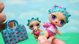 Hatchimals & Bonecas LOL Surpresa - Uma Nova Irmãzinha Lil Sister Para a Cosmic Queen