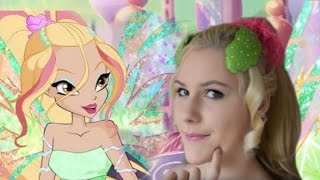 Winx Club Sirenix Cosplay Daphne - Hair Tutorial