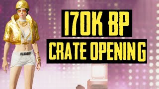 170K BP Crate Opening | PUBG MOBILE India | Crate Opening In PUBG MOBILE | Battle Points Crate Open
