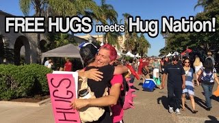 FREE HUGS meets Hug Nation