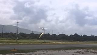 Cessna 172 windy take off from Tinson Pen Jamaica