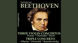 Concerto for Violin Cello and Piano In C Major - Triple Concerto, Op. 56 : I. Allegro - Più...
