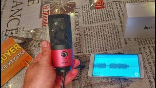 ?️ МАЛЕНЬКИЕ ХИТРОСТИ ЗАПИСИ ЗВУКА С МИКРОФОНОМ FIFINE K669B. КАК СНИМАТЬ ВИДЕО НА ТЕЛЕФОН?