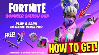 How To UNLOCK Free Komplex Skin, Pickaxe & Wrap! (Fortnite Summer Smash Cup)