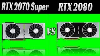 Nvidia RTX 2070 Super vs RTX 2080: 1080p, 1440p, 2160p [4K]. 9 Games and 27 tests.