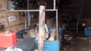 ТМЗ. Мотороллер муравей. Прожиг глушителя на мотороллере Муравей.