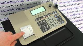 Casio SE-S100 / PCR-T285 / PCR-T295 Instructions: How To Discount A Sales Total