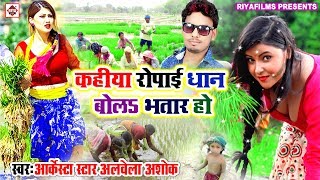 Alwela Ashok का धान रोपनी स्पेसल सांग्स - Kahiya Ropai Dhan Bol Bhatar Ho - Bhojpuri Songs 2019 New