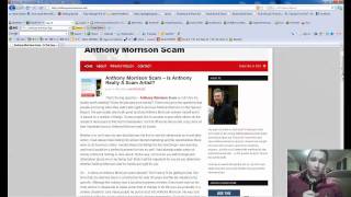 Anthony Morrison Scam