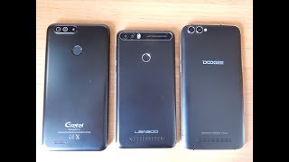 Сравнение Leagoo kiicaa vs Doogee X30 vs Gretel s55
