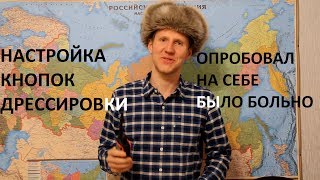 Garmin Alpha 100 TT15 настройка кнопок стимуляции тренировки и дрессировки шокером