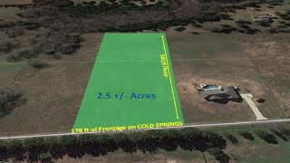 Tbd Cold Springs Road, Van Alstyne, TX Presented by Eric Medders.
