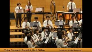 Tuba Concerto Español, Kurt Gäble- Banda Musical Leverense- Filarmonia V edição II Ciclo